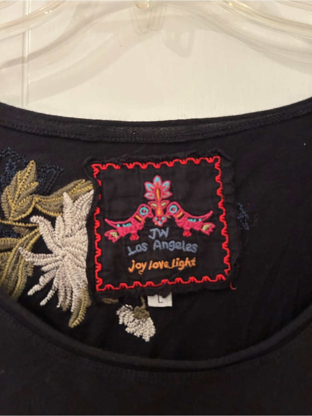 Johnny Was Embroidered Floral Long Sleeve Dress - Picture 4 of 7